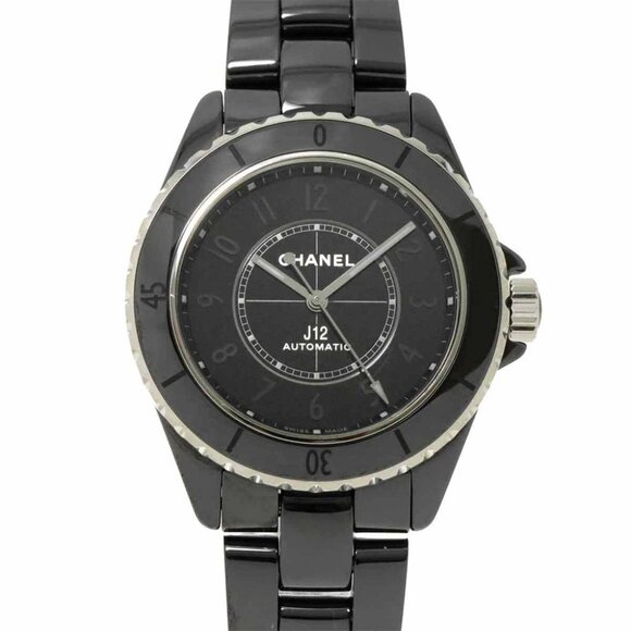 CHANEL J12 Phantom H6185 Automatic Black Dial Mens Watch 90240639 - Picture 1 of 8